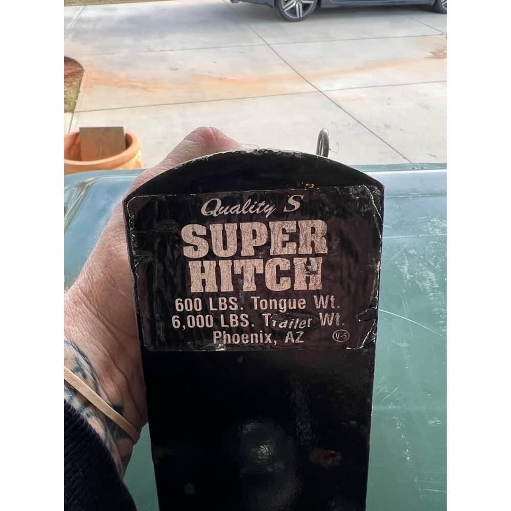 Super Hitch With 2 Inch Ball